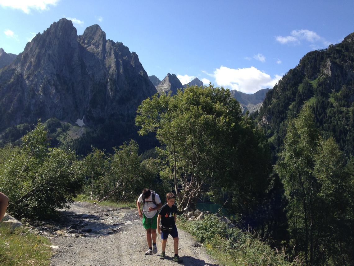 Al Llac de Sant Maurici en família